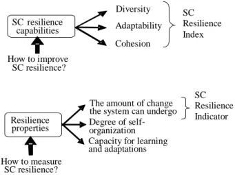 Figure 2. How to asses SC resilience 