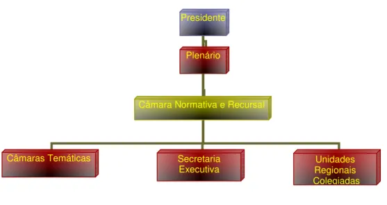 Figura 2.3 – Estrutura atual do Conselho de Política Ambiental – COPAM 