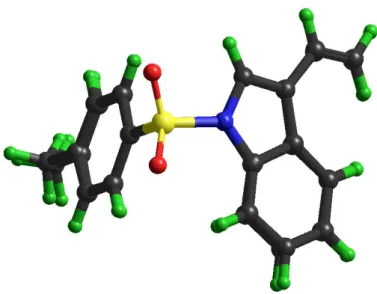 FIGURA 4.1.1.3: Sobreposição das moléculas do composto 1 alinhadas pelos átomos N1 – S1 – C Ph coincidindo