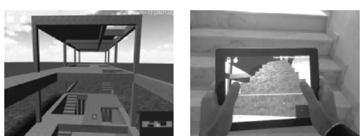 Figure 2 – On-site use of application 