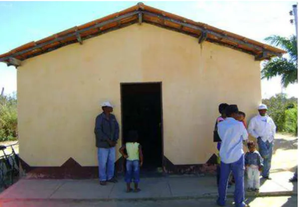 Foto 1: Escola Municipal Benedito Fortunato da França. Comunidade Rural Quilombola  de Velame