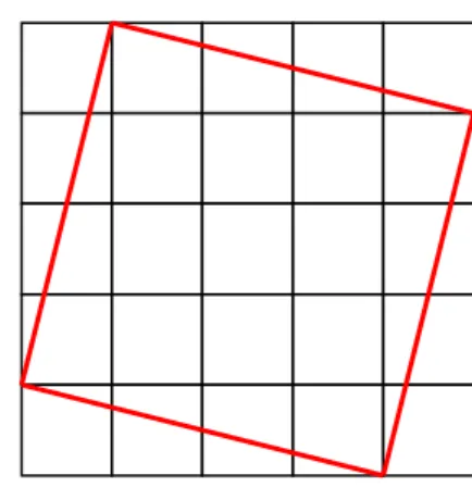 Figura 22: Quadrado de área 5. 