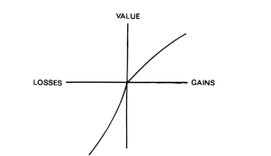 Figure 3 An Hypothetical Value Function (Source: The Prospect Theory, D. Kahneman &amp; A