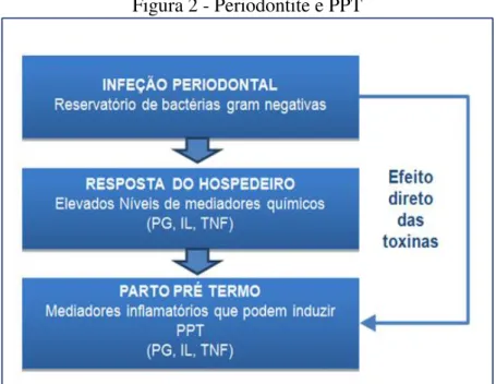 Figura 2 - Periodontite e PPT  