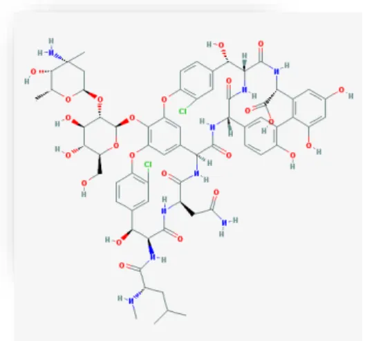 Figura 8 - Eritromicina: Estruturas químicas  adaptada da base de dados PubChem (Kim et al., 