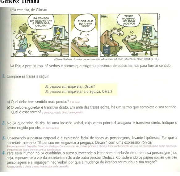 Figura 8 – Exercício. Português: linguagens, 2010, p.341. 