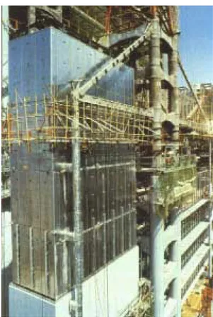 Figura 1.12 – Unidades modulares utilizadas na construção do edifício  do  Hong Kong Shanghai Bank, em Hong Kong
