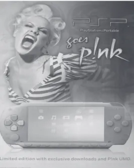 Figure 3.  Playstation© Portable Pink Edition Press Ad