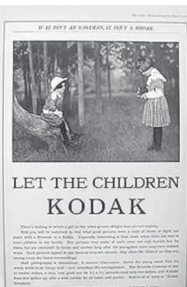 Figure 4.  Kodak© Ad, 1910