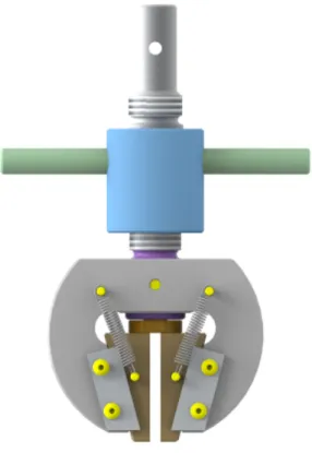 Figure 3.6: Mechanical Action Wedge Grip 3.1.4 Effects of temperature on mechanical properties