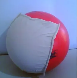Figura 8: Bola encapada com textura de soft 