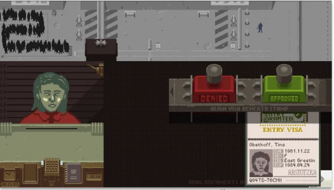 Fig. 7 – Lucas Pope’s Papers, Please 15