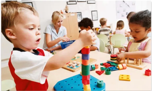 Fig. 1 – Children learning and communicating through play 3