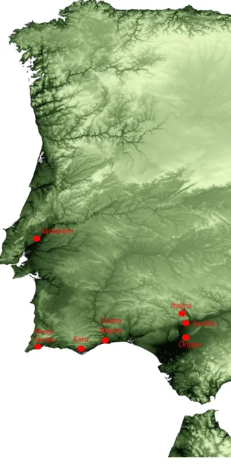 Fig. 2. Sites location map.