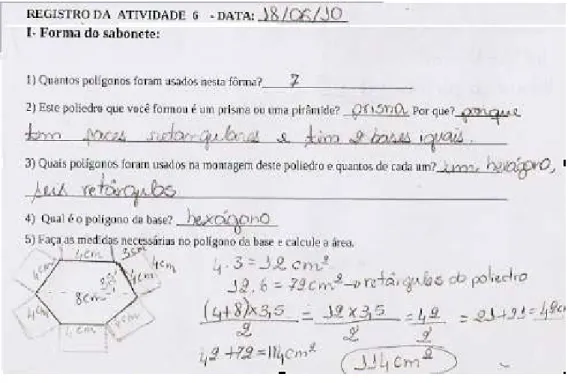 Figura 24 -  Registro da atividade 6 