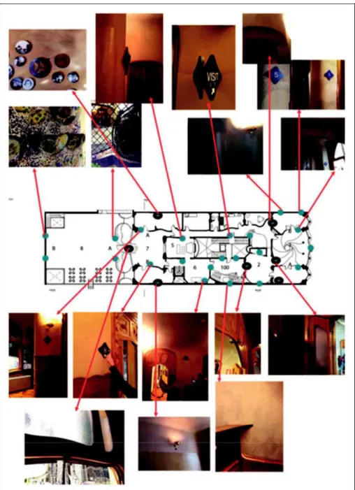 Figure 1. Location of the beacons in our study. 