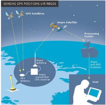 Figure 2.2 – Argos PMT connected to a GPS receiver [7].- 