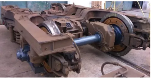 Figura 22 - Bogie da automotora UTE 2240. 