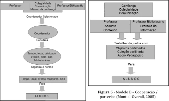 Figura 4 - Modelo A - Coordenação (Montiel-Overall, 2005)  
