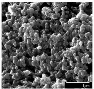 Fig. 4 – DTA curve of nanosized Al 2 O 3 