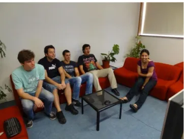 Figure 1. Players interacting with ImEmotion  
