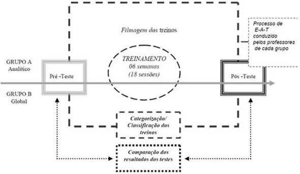 Figura 3. Delineamento Experimental. 