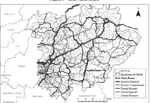 Figura 3 – Rede viária futura