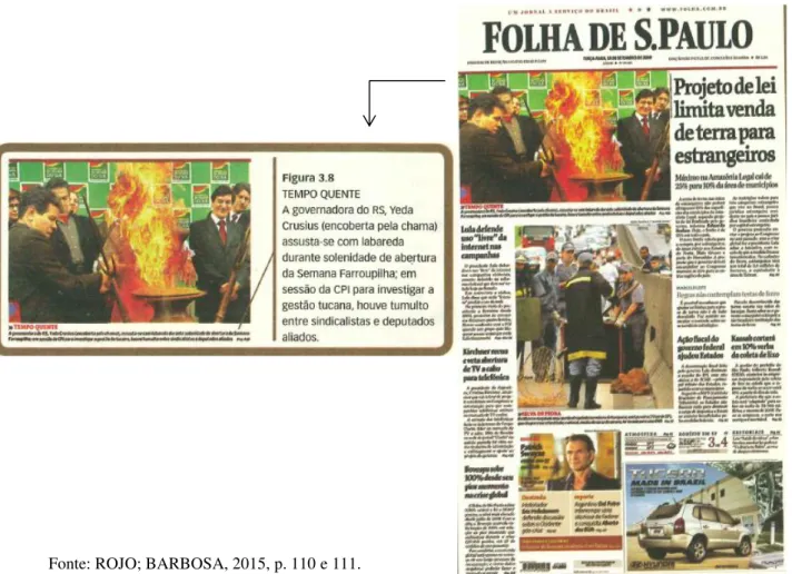 Figura 3: Capa da edição da  Folha de São Paulo  de 15/09/2009