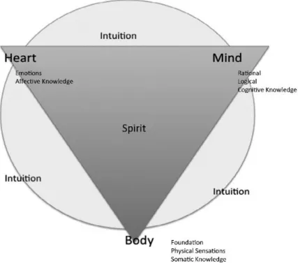 Figure 5 : Le modèle d’apprentissage somatique de Lawrence (2012) 