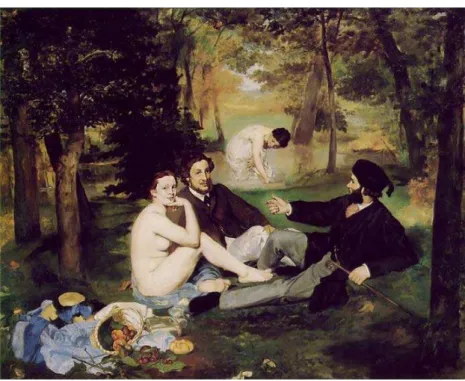 FIGURA 7 – Almoço na relva. Edouard Manet, 1863. 