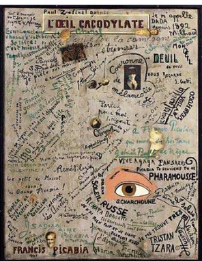 FIGURA 9 – O olho cacodilato. Francis Picabia. 