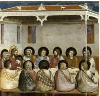 Fig. 11 - Última Ceia (c. 1306) – Giotto (FARTHING, 2011). 