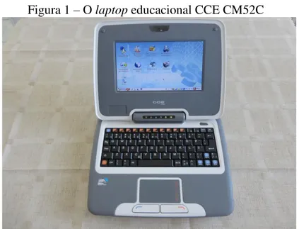 Figura 1  –  O laptop educacional CCE CM52C 
