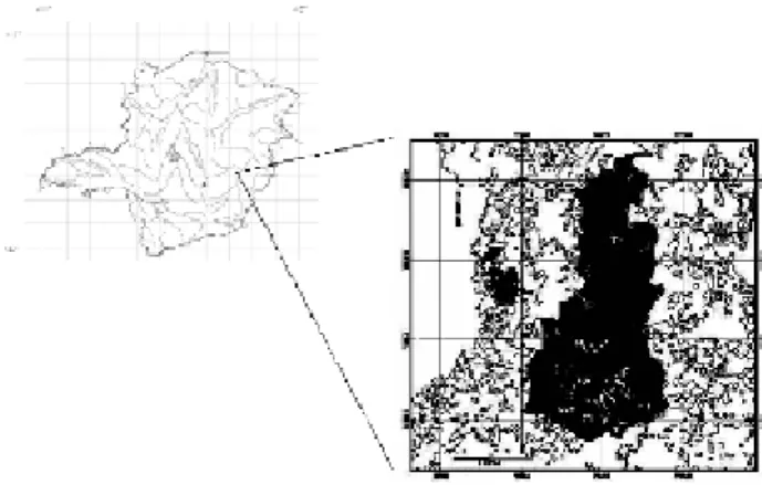 Figure 1. State PArk of Rio Doce, and sampling sites: SD – Salão Dourado, OLH – Orla da Lagoa do Bispo D