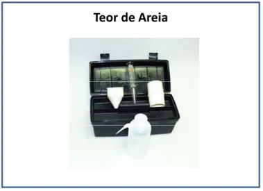 Figura 17 - Kit teor de areia. Modificado de 2010, OFI TestingEquipment, Inc. 