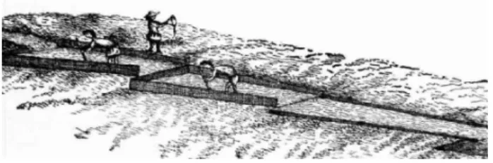 Figura 3 – Esquema de Canoas. Fonte: Eschwege (1979) 