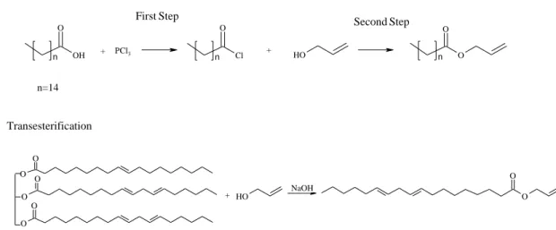 Fig. 2. 1- General scheme of the reactions involved in the AFAD synthesis process. 