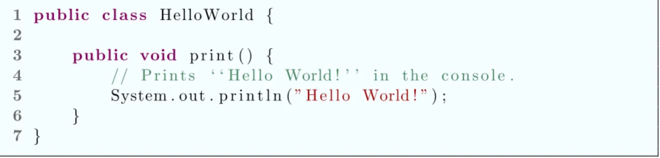 Figure 3.7: Business logic - Hello World