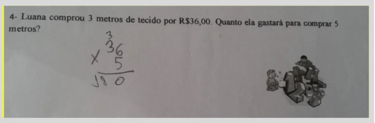 Figura 31- Tarefa do vídeo explicativo - 06/07/15  Fonte: Resolução de Mariana na atividade vídeo explicativo 