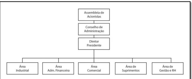 Figura 6   – Estrutura de governança da Cedro e Cachoeira 