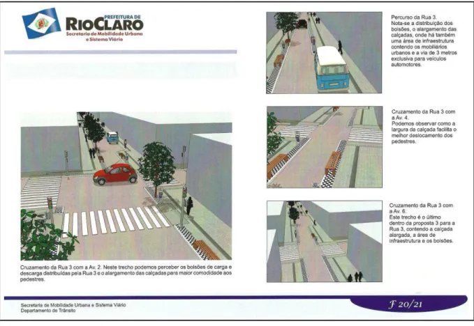 FIGURA 3: Ilustração do projeto para a Rua 3 