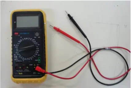 Figura 4.6: Multímetro e Pontas de Prova 