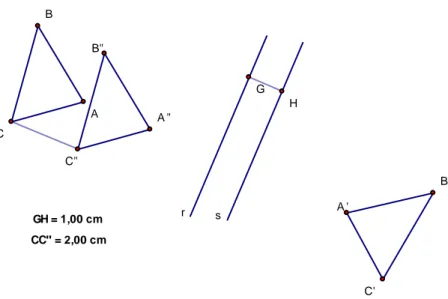 Figura 5 – Exemplo da composição de duas reflexões de eixos paralelos 
