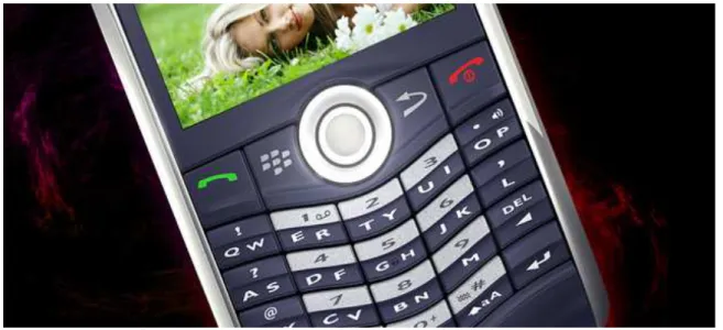 Foto do modelo BlackBerry Pearl, do site do produto 19                                                            