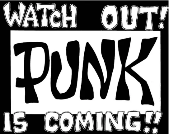 Figura 1 – Punk is coming. Logo presente nos primeiros números da Punk Magazine.  