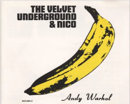 Figura 5 – Capa do disco do Velvet Underground desenhada por Andy Warhol. 