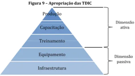 Figura 9 – Apropriação das TDIC 