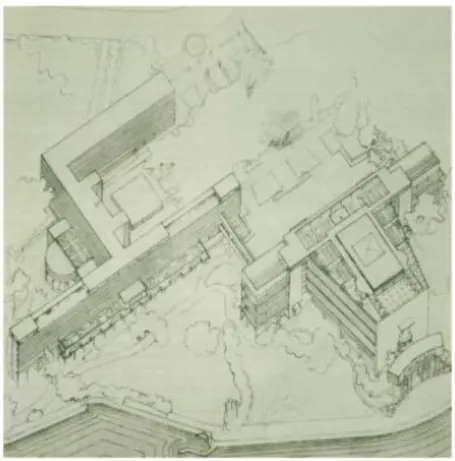 Figura 3 - Palais des Nations, concurso de 1927, Le Corbusier