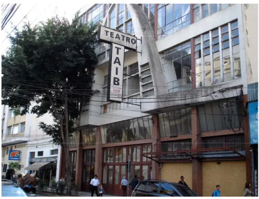 Foto 7: Fachada do Teatro de Arte Israelita Brasileira (TAIB) – Localização: Rua Três Rios