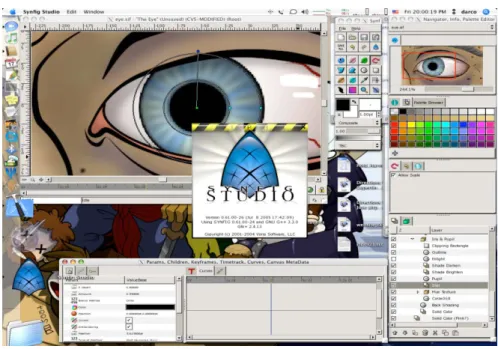 Figura 20 - Synfig Studio - Software de edição de Imagens 